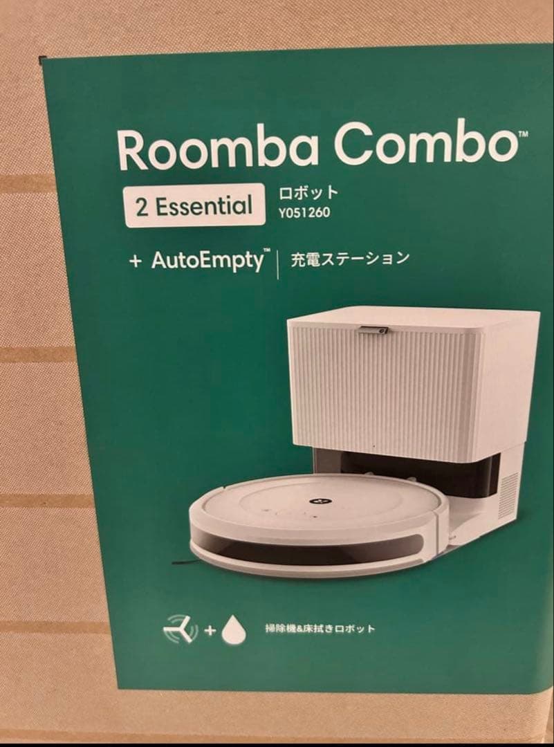 【新品未使用】RoombaCombo 2essential ルンバY051260