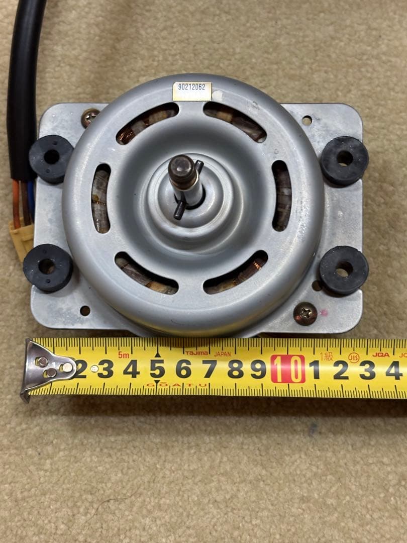 富士工業レンジフードゴムブッシュ付3速モーター中古再生品品番90212062