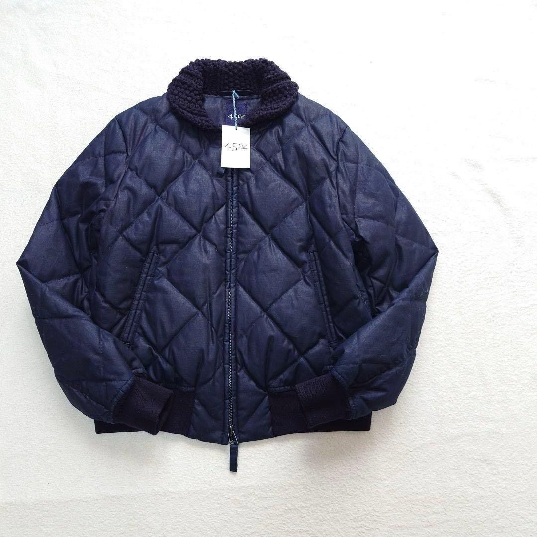 45R インディゴキルティングダウンコート 45rpm