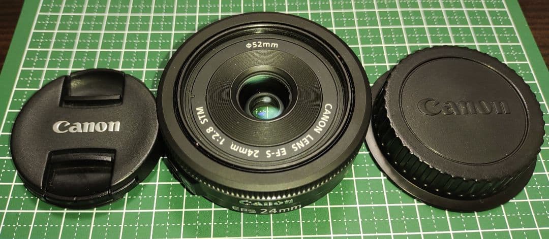 キヤノン 単焦点レンズ Canon EF-S24mm F2.8 STM 小型軽量