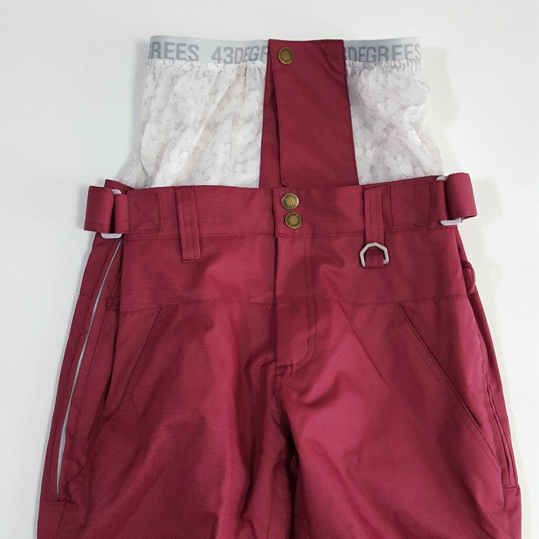 極美品　43DEGREES　レディース　スノーウェア　上下セット　スキースノボー