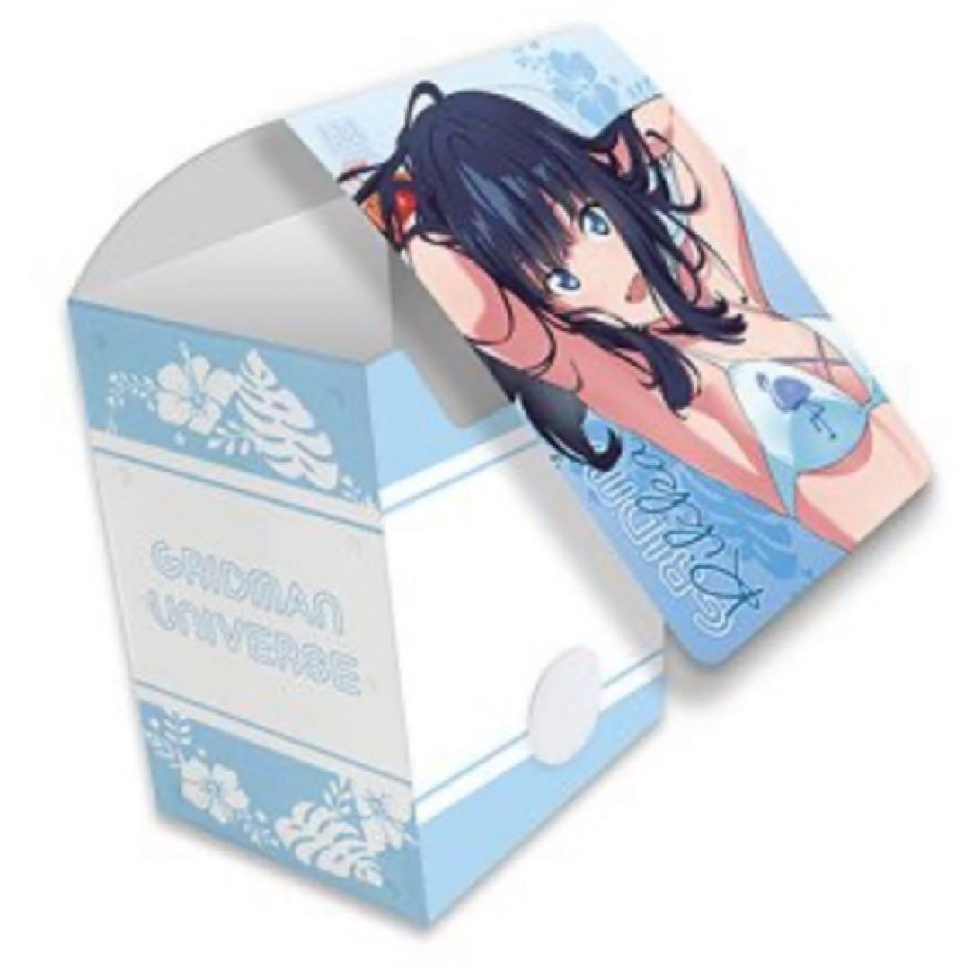 グリッドマンユニバース 宝多六花 新条アカネ ラバーマット カーテン魂　c104