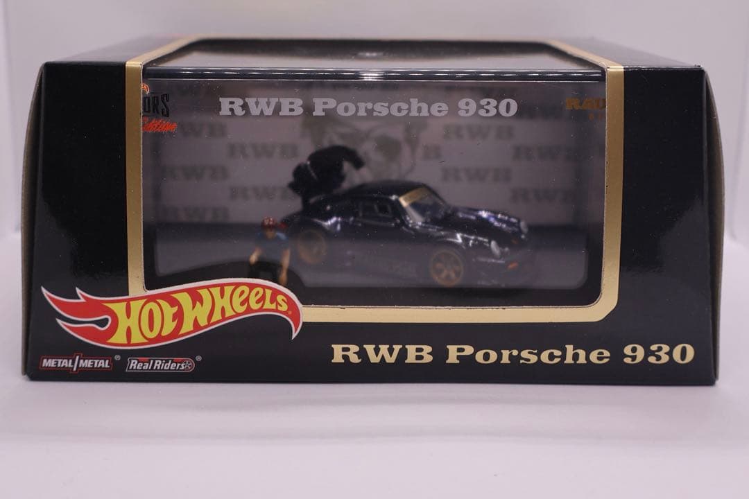ホットウィール rlc限定 ポルシェ RWB 930 中井啓氏フィギュア付き