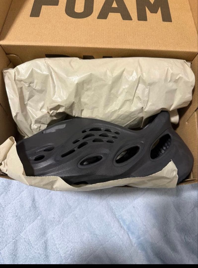 靴 YZY FOAM RUNNER onyx 27.5