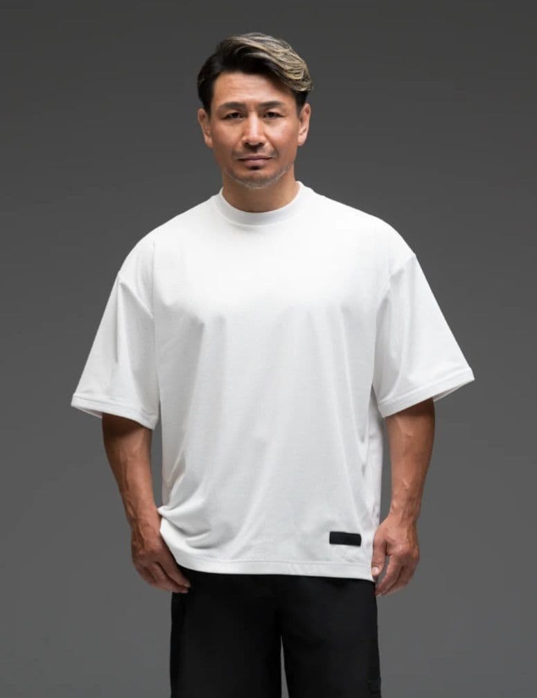 CRONOS×魔裟斗 MESH LAYERED TEE