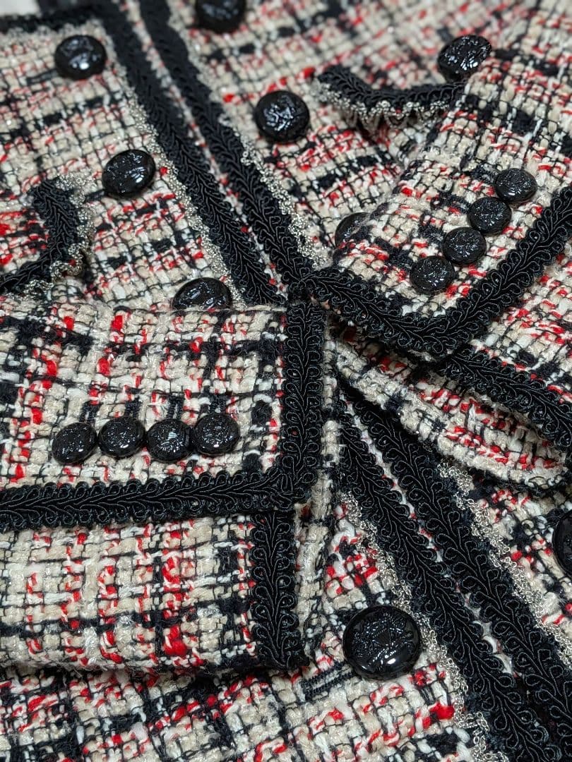 【未使用】sov.　ツイードジャケット&パンツ　セットアップ