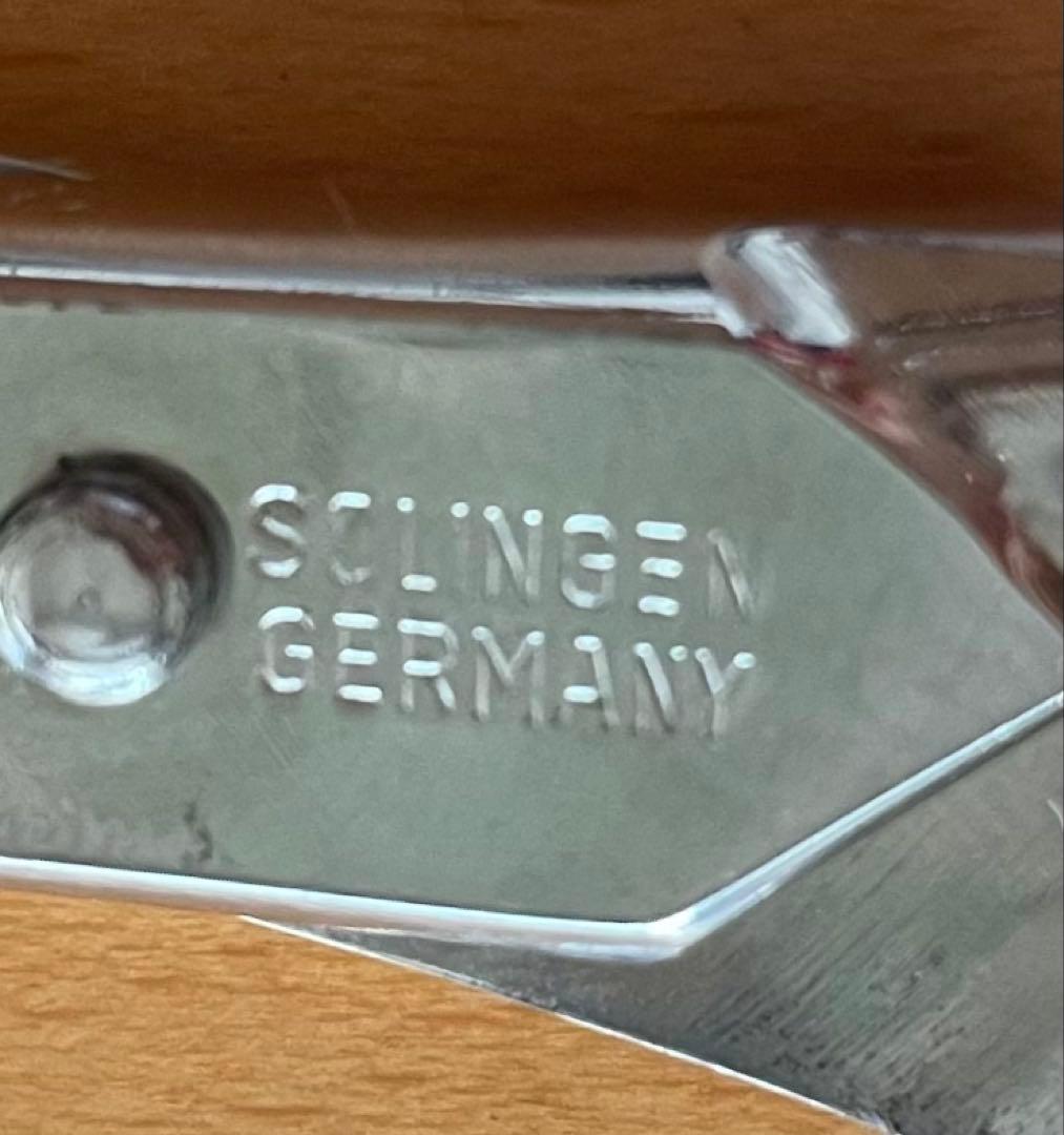 【稀少品】SOLINGEN 理容バサミセット　ドイツ製　アンティーク