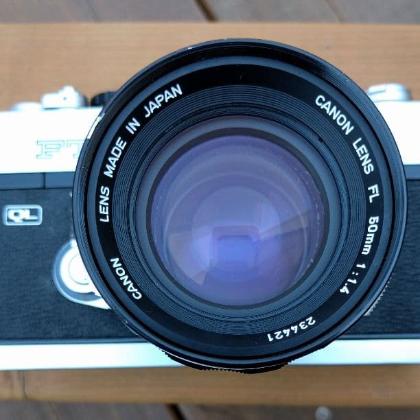 一眼レフ　カメラ　CANON FT キャノン　マニュアル　F1.4レンズ付き