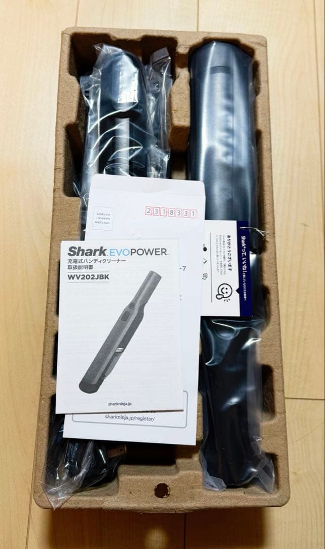 新品未使用品！Shark EVOPOWER スティッククリーナー