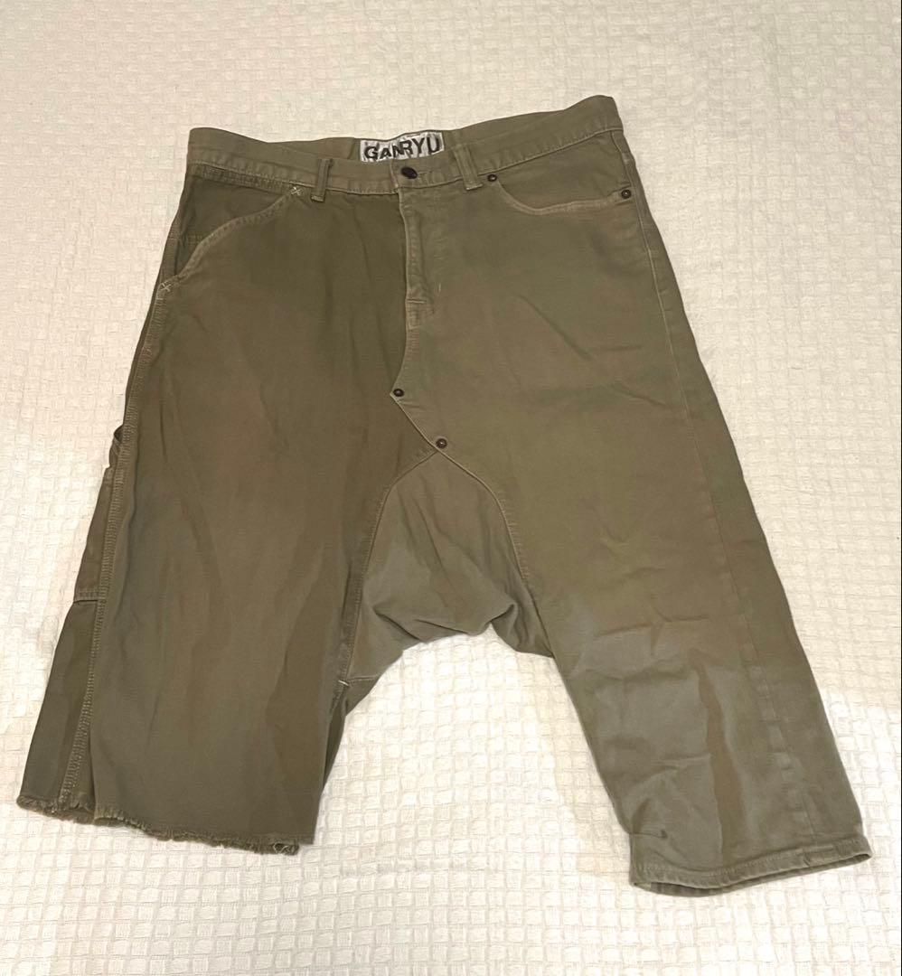 コムデギャルソン　GANRYU サルエルパンツ