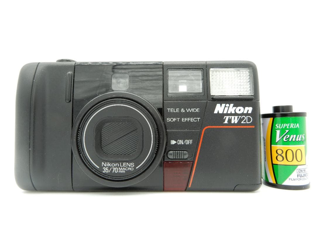 【完全動作品】　NIKON　TW2D　フィルムカメラ　美品♪