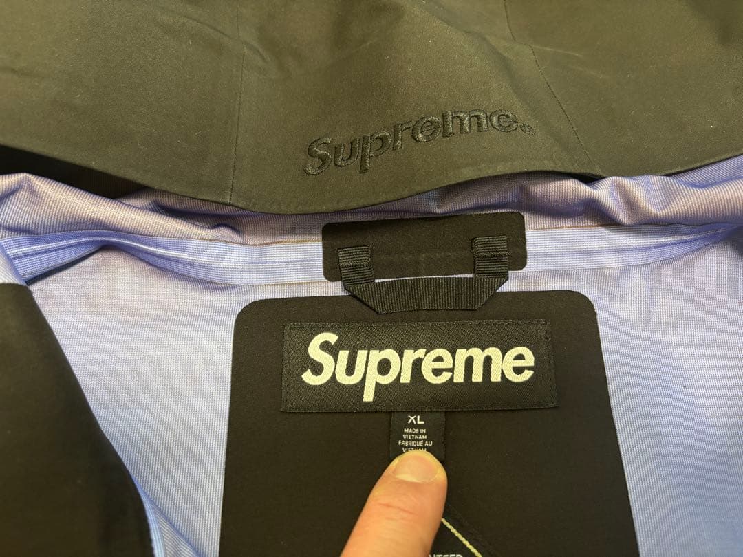 ジャケット・アウター Supreme GORE-TEX Taped Seam Shell Jacket