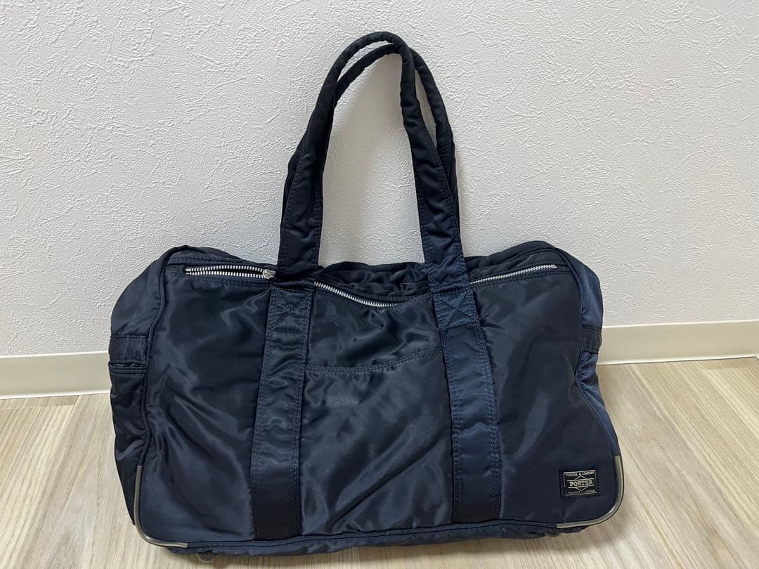 もう手に入らないHEAD PORTER ネイビー スクールバッグ