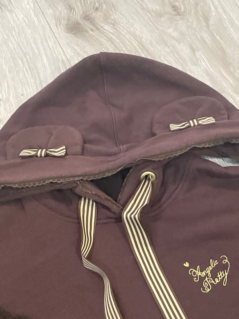 Angelic Pretty Bearストライプリボンカットワンピース