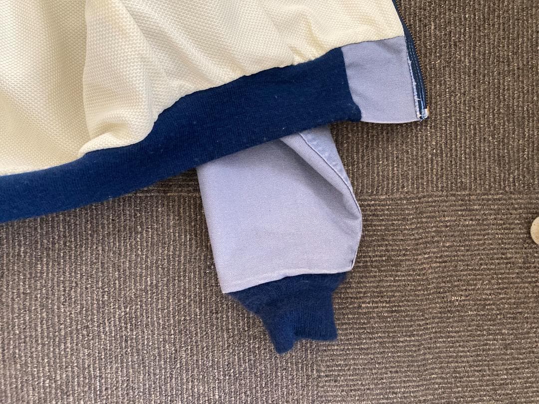 古着 carharttカーハート 90sダック地パーカー JR108 L 水色