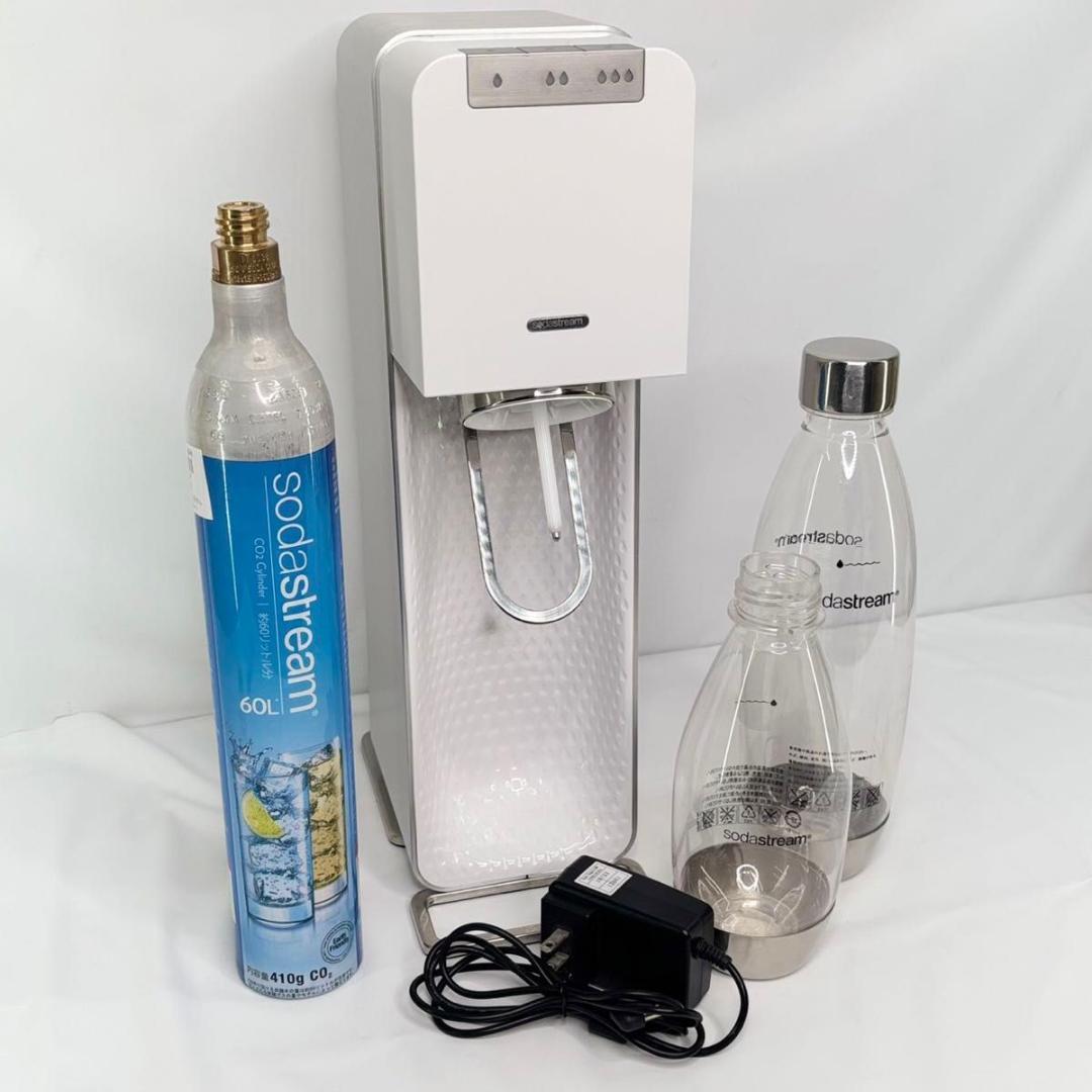 【美品】sodastream POWER ガスシリンダー付