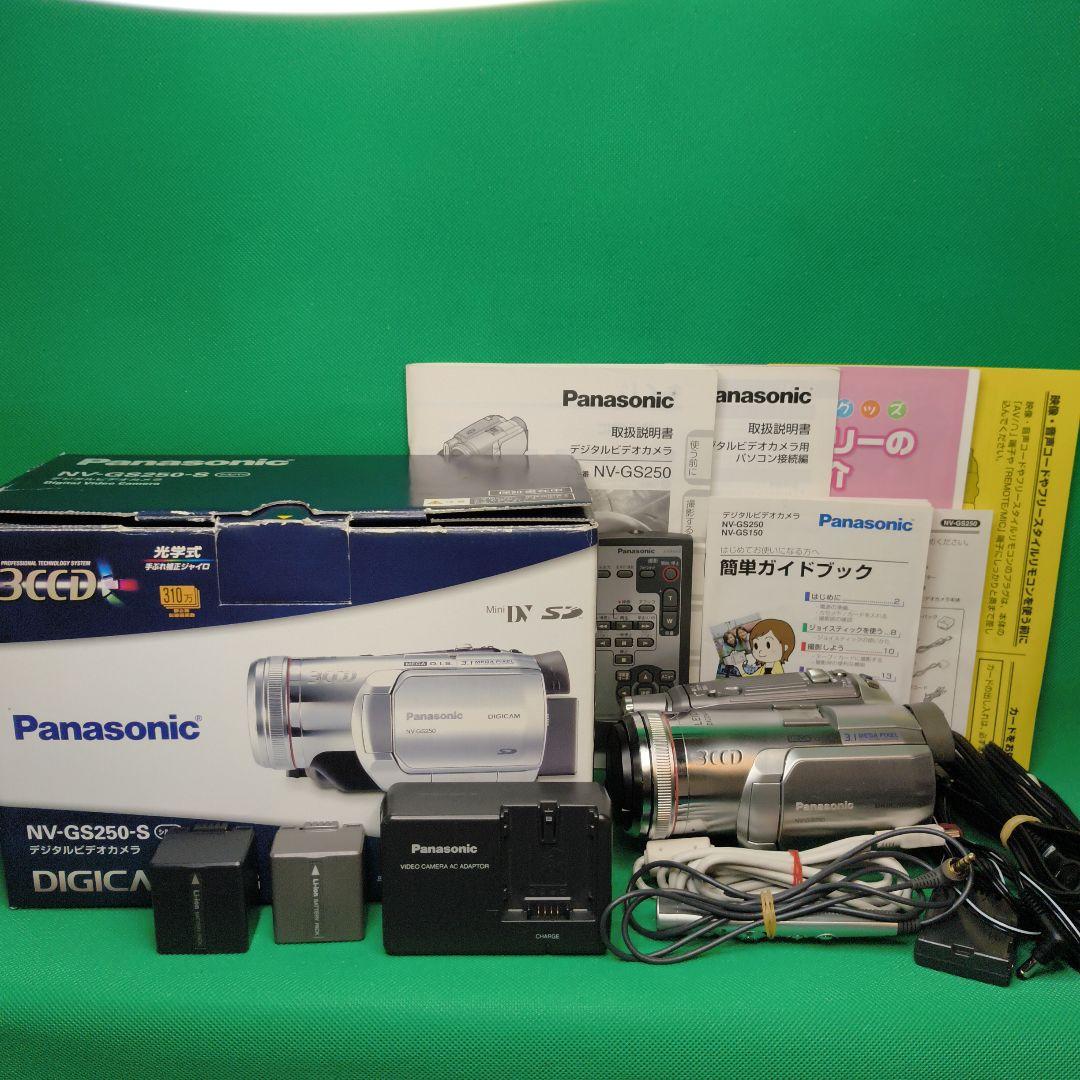 【外観•動作良好】Panasonic パナソニック NV-GS250-S