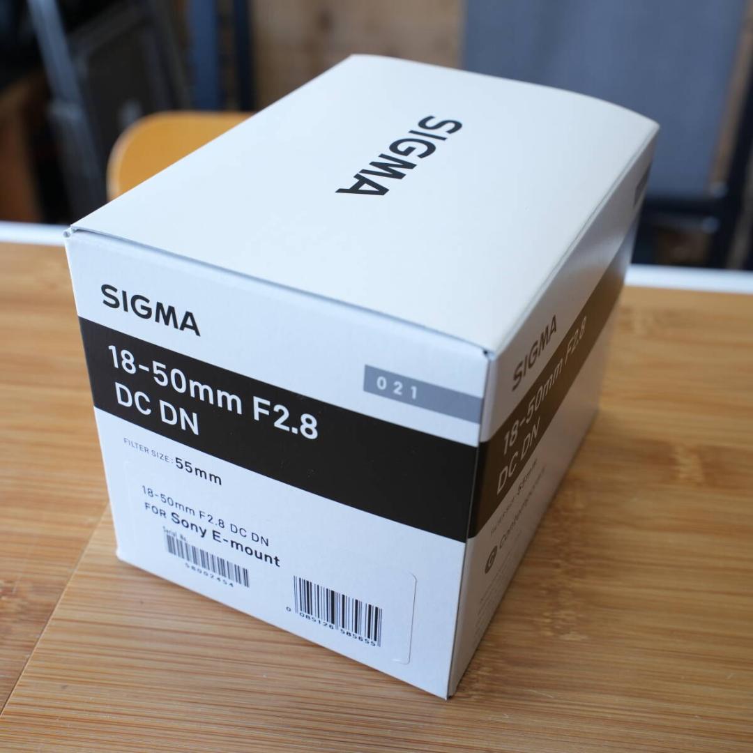 SIGMA シグマ 18-50mm F2.8 DC DN ソニーE美品使用僅か