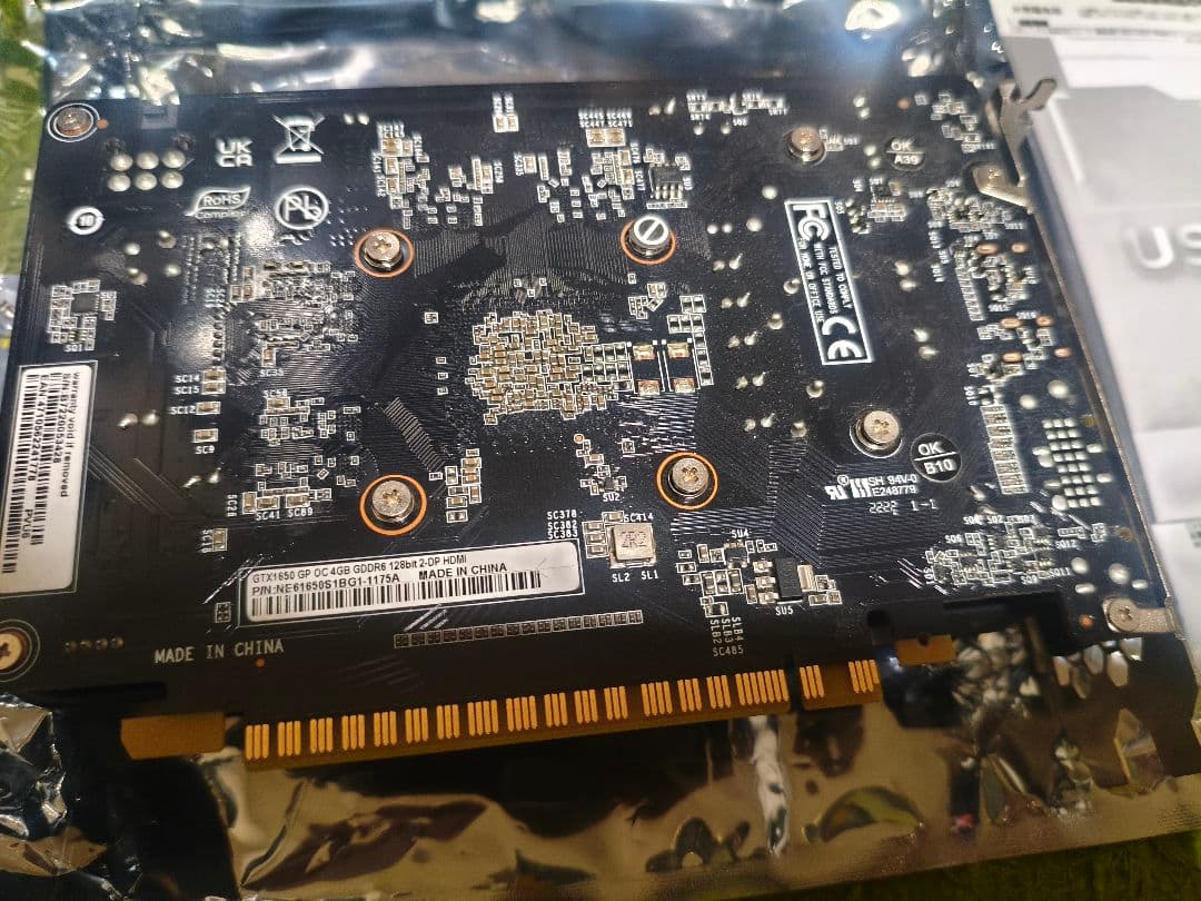 グラフィックボード・グラボ・ビデオカード Palit GamingPro OC GeForce GTX 1650 4GB