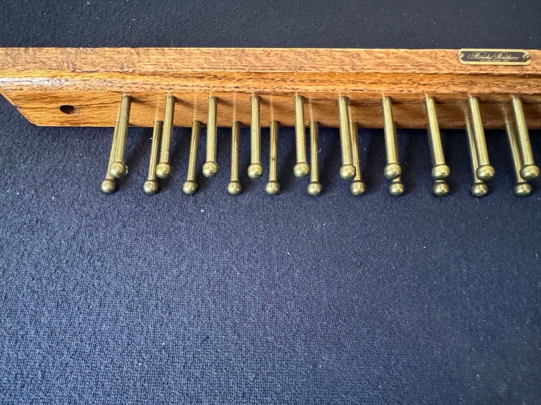 Brooks Brothers ネクタイ・ラック　金属・木製