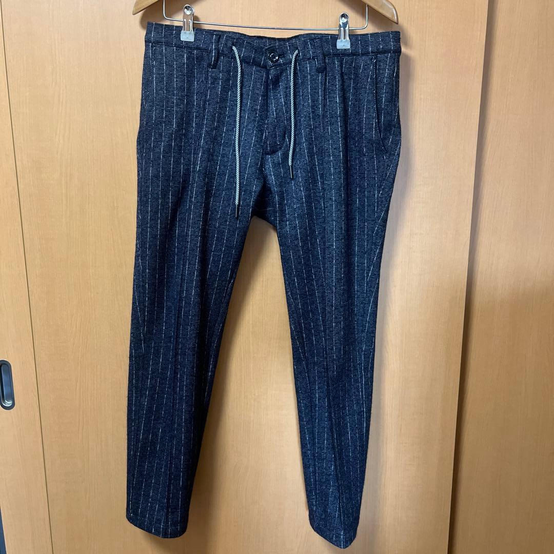 g-stage ストライプセットアップ　スーツ　ストレッチ　冬用