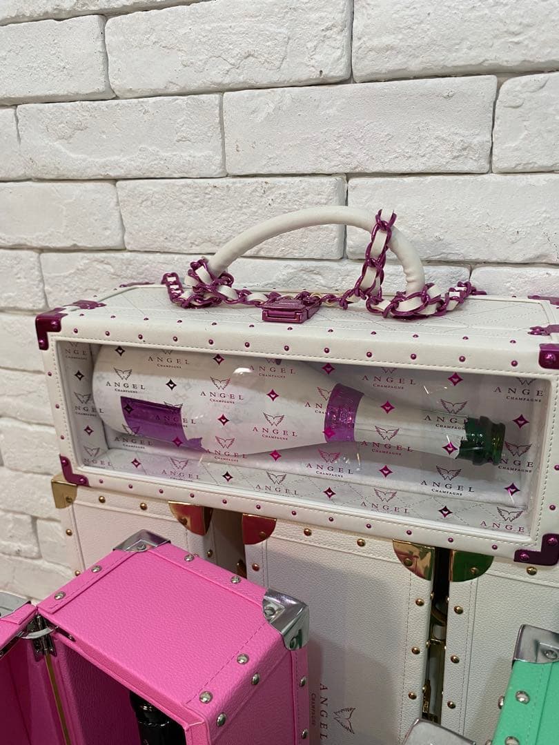 ⭐️【全国送料無料】エンジェル　シャンパン　5本　空箱10個　撮影　ディスプレイ