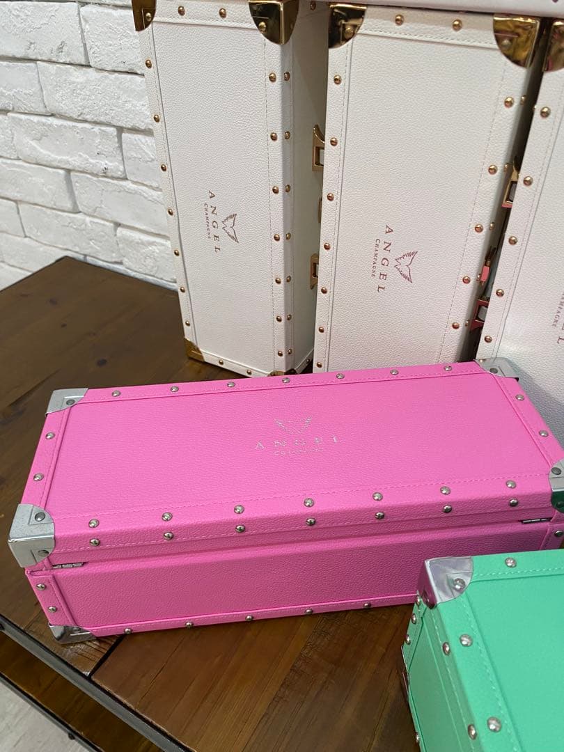 ⭐️【全国送料無料】エンジェル　シャンパン　5本　空箱10個　撮影　ディスプレイ