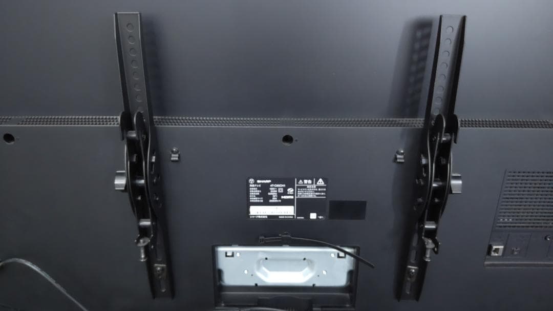 【直接引取り限定、千代田区神田】美品シャープAQUOS液晶テレビ65V型4K