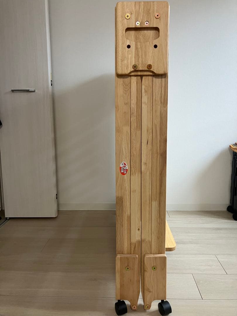 mini ・中居木工 折りたたみスノコベッド ワイドシングルサイズ