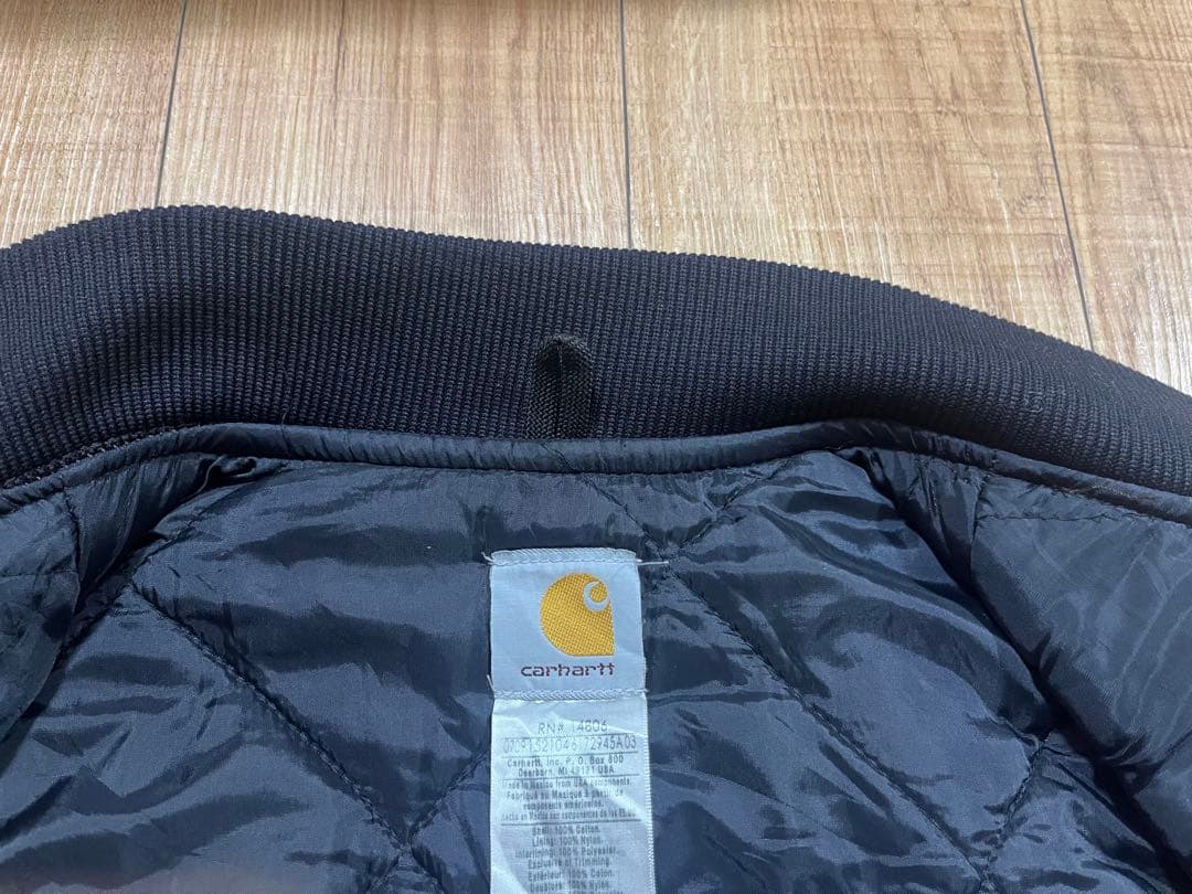 【美品】Carhartt カーハート ダックベスト ダークブラウン DKB