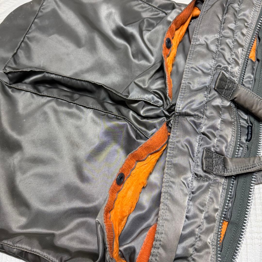 良品 PORTER タンカー ヘルメットバッグ シルバー L