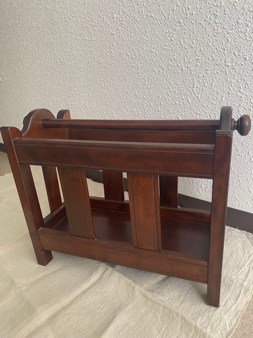 松本民芸家具　マガジンラック