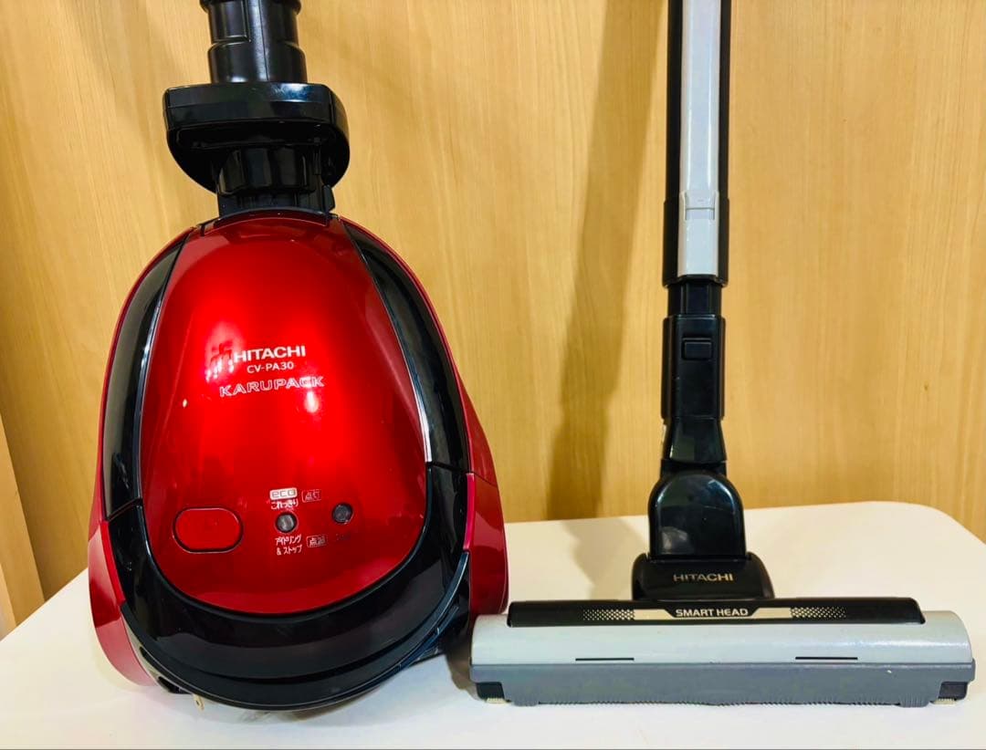 HITACHI 日立 掃除機KARUPACK CV-PA30 紙パック式