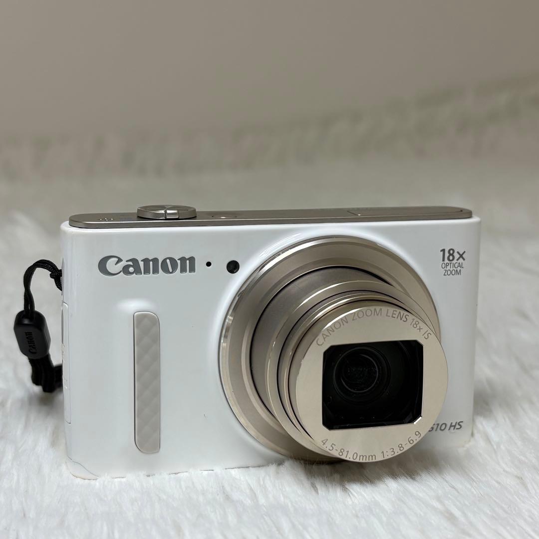 美品　Canon PowerShot SX610HS PC2192 白　動作品