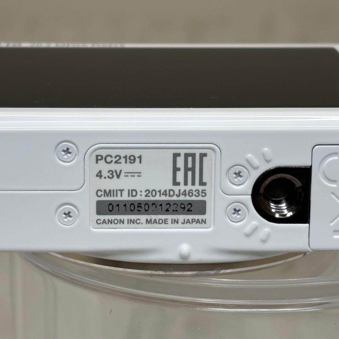 美品　Canon PowerShot SX610HS PC2192 白　動作品