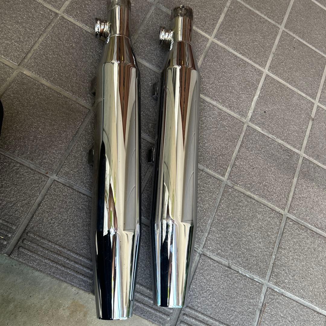 ハーレー スポーツスター北米パンチアウトマフラー03〜14対応