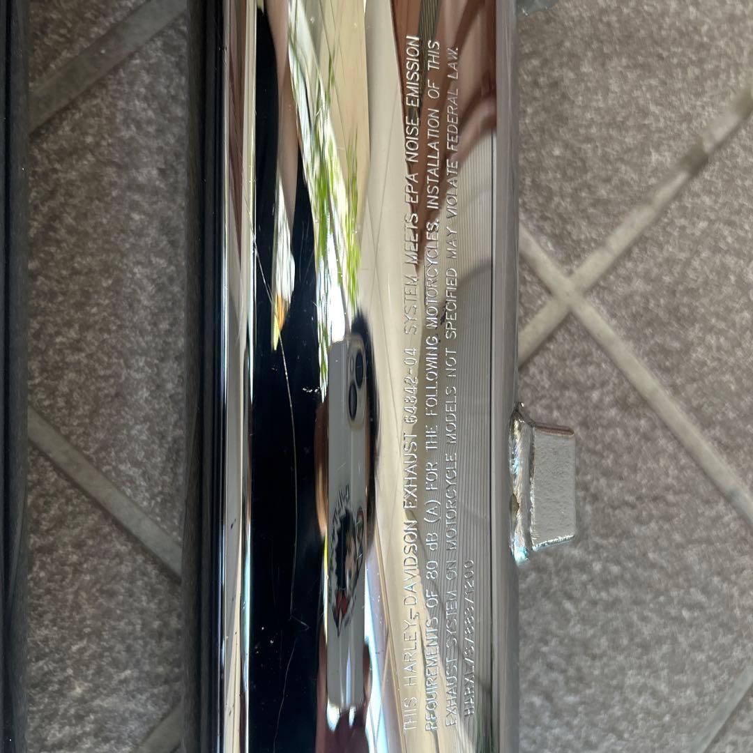 ハーレー スポーツスター北米パンチアウトマフラー03〜14対応