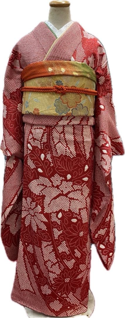 正絹 振袖 総絞り 着物 成人式