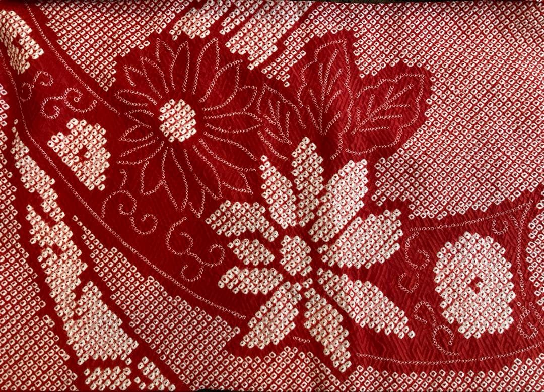 正絹 振袖 総絞り 着物 成人式