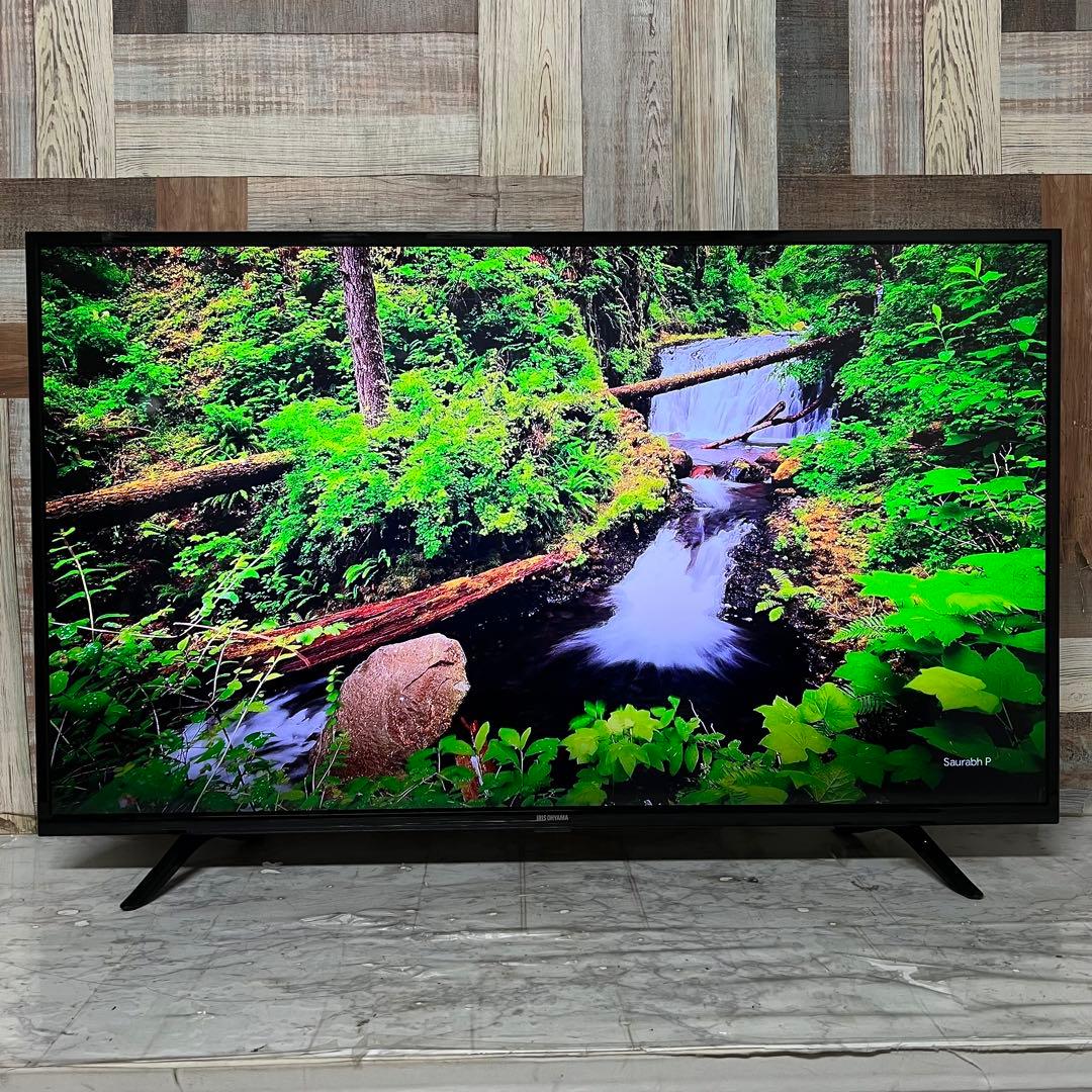 グッチさん受渡専用アイリスオーヤマ43型4K液晶テレビWチューナー裏番組録画可