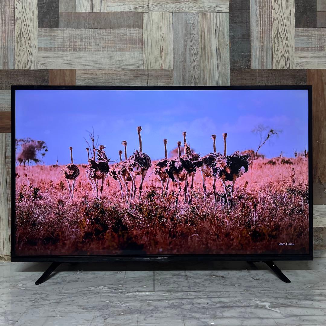 グッチさん受渡専用アイリスオーヤマ43型4K液晶テレビWチューナー裏番組録画可