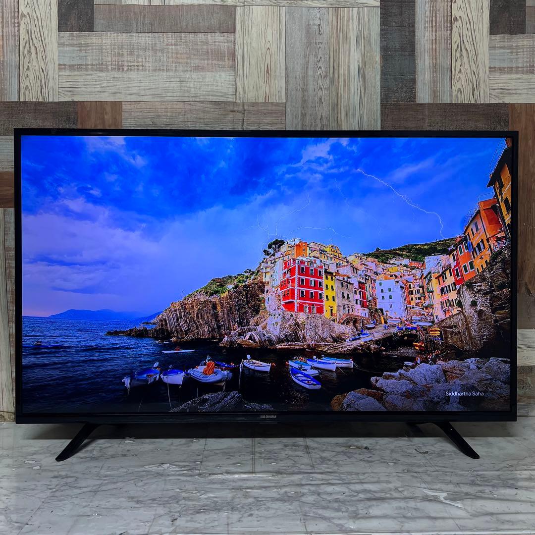 グッチさん受渡専用アイリスオーヤマ43型4K液晶テレビWチューナー裏番組録画可