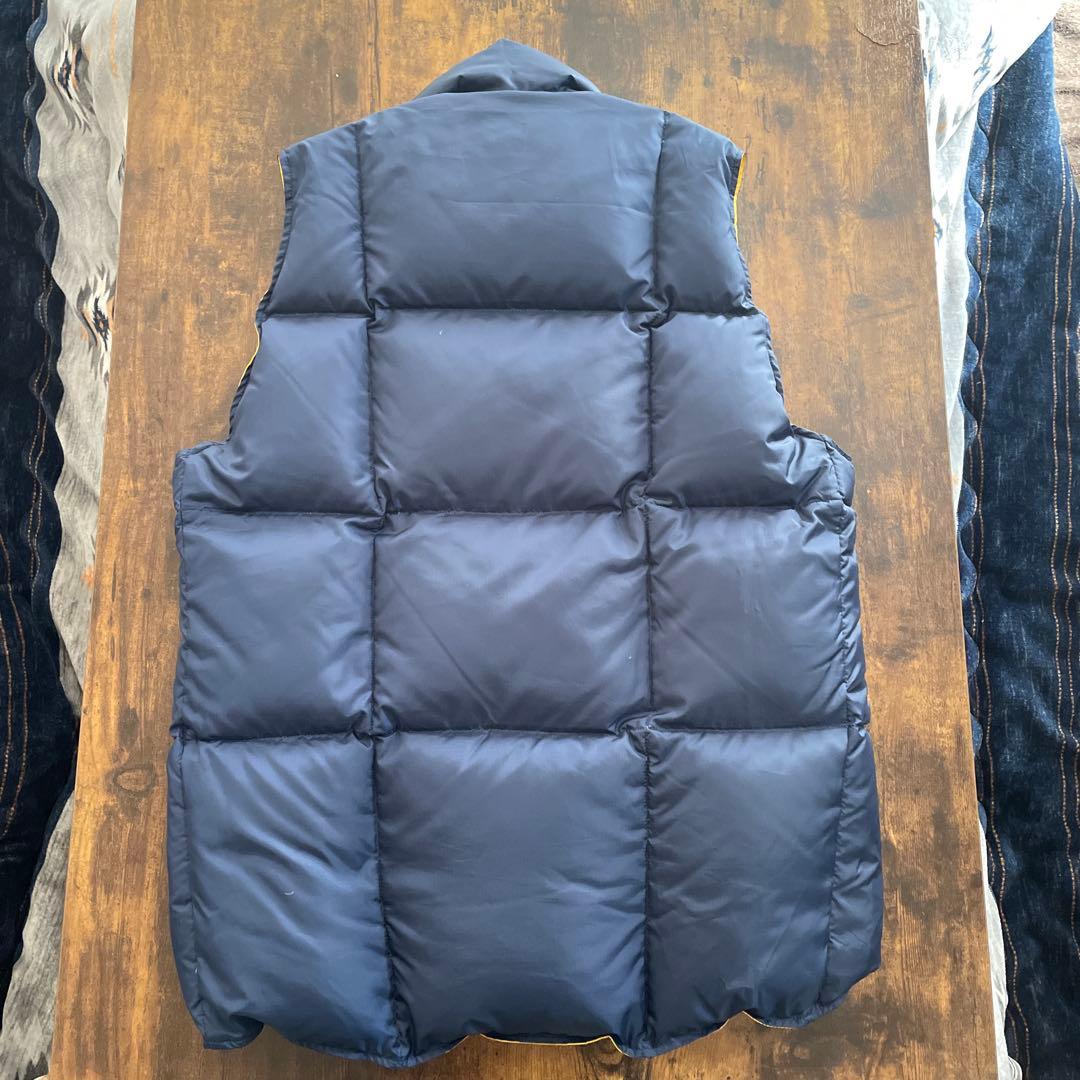 シェラデザイン　ビームスプラス別注　リバーシブルダウンベスト