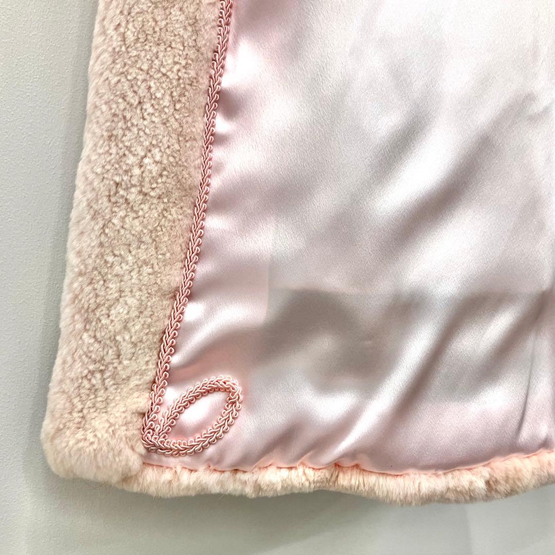 NORTH BEACH ノースビーチ ミンク ファー 毛皮 コート ピンク 韓国