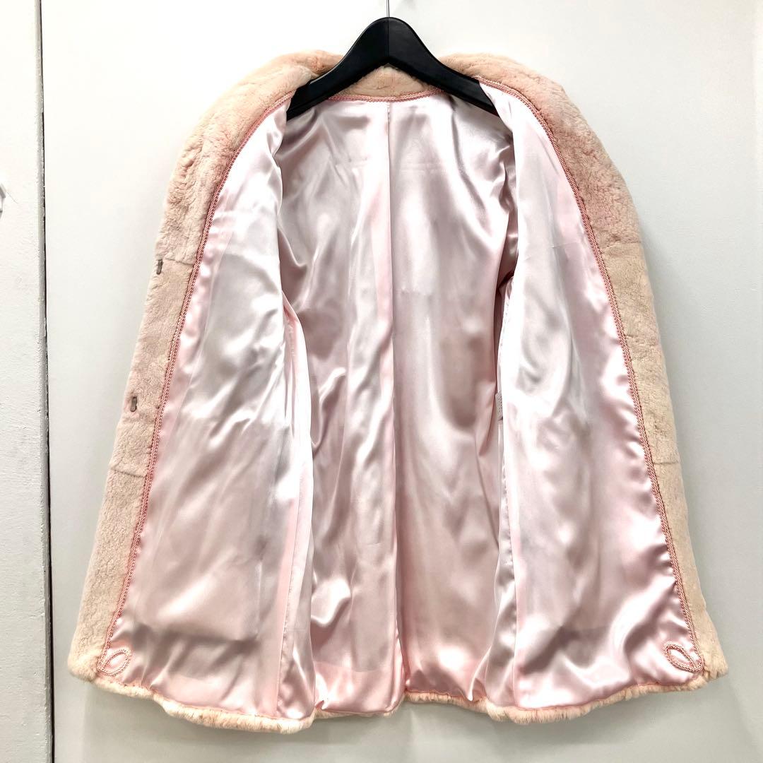 NORTH BEACH ノースビーチ ミンク ファー 毛皮 コート ピンク 韓国