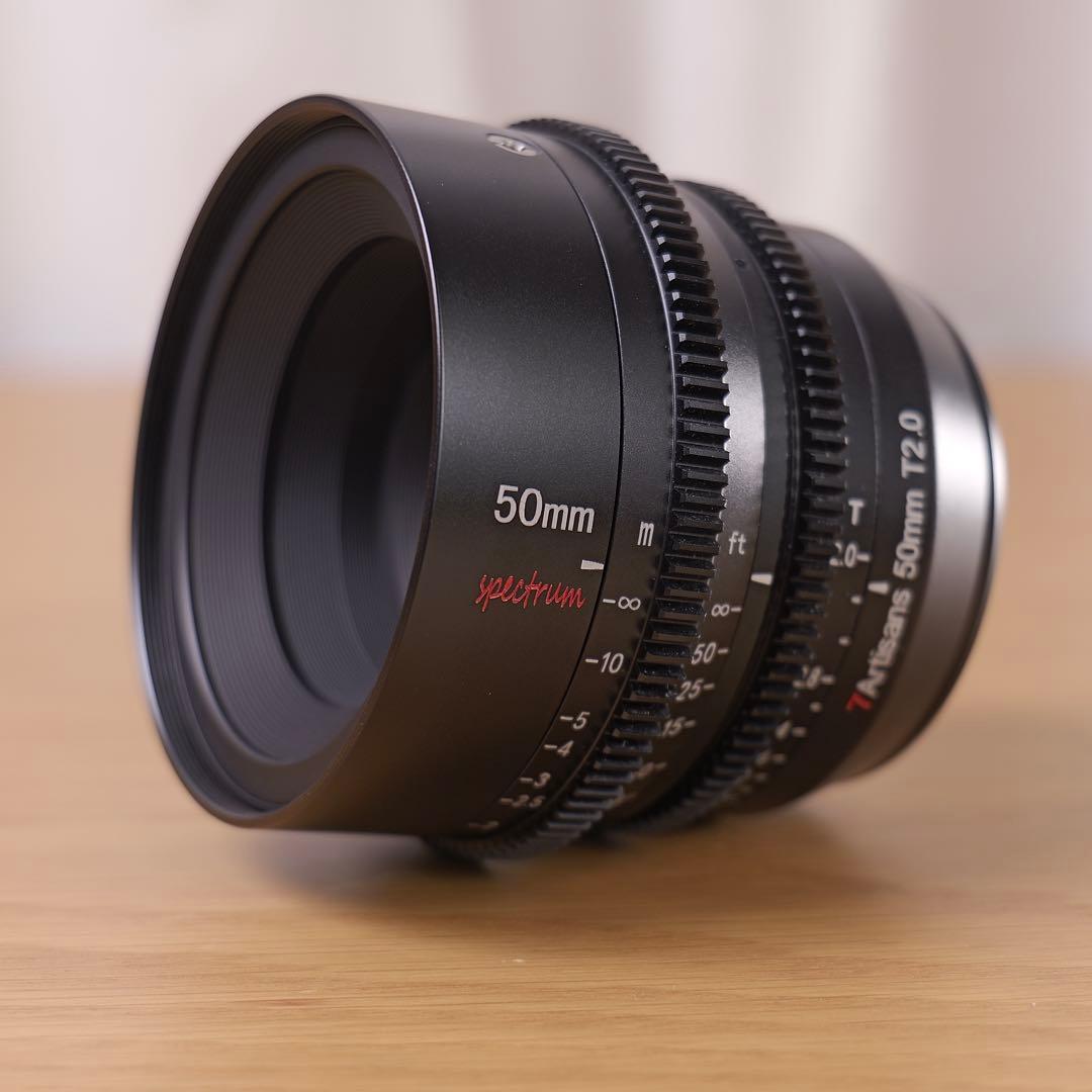 7artisans 50mm T2.0 フルサイズ シネマレンズ　美品Lマウント