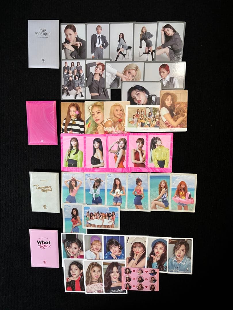 TWICE トレカ ステッカー まとめ売りセット 400点以上