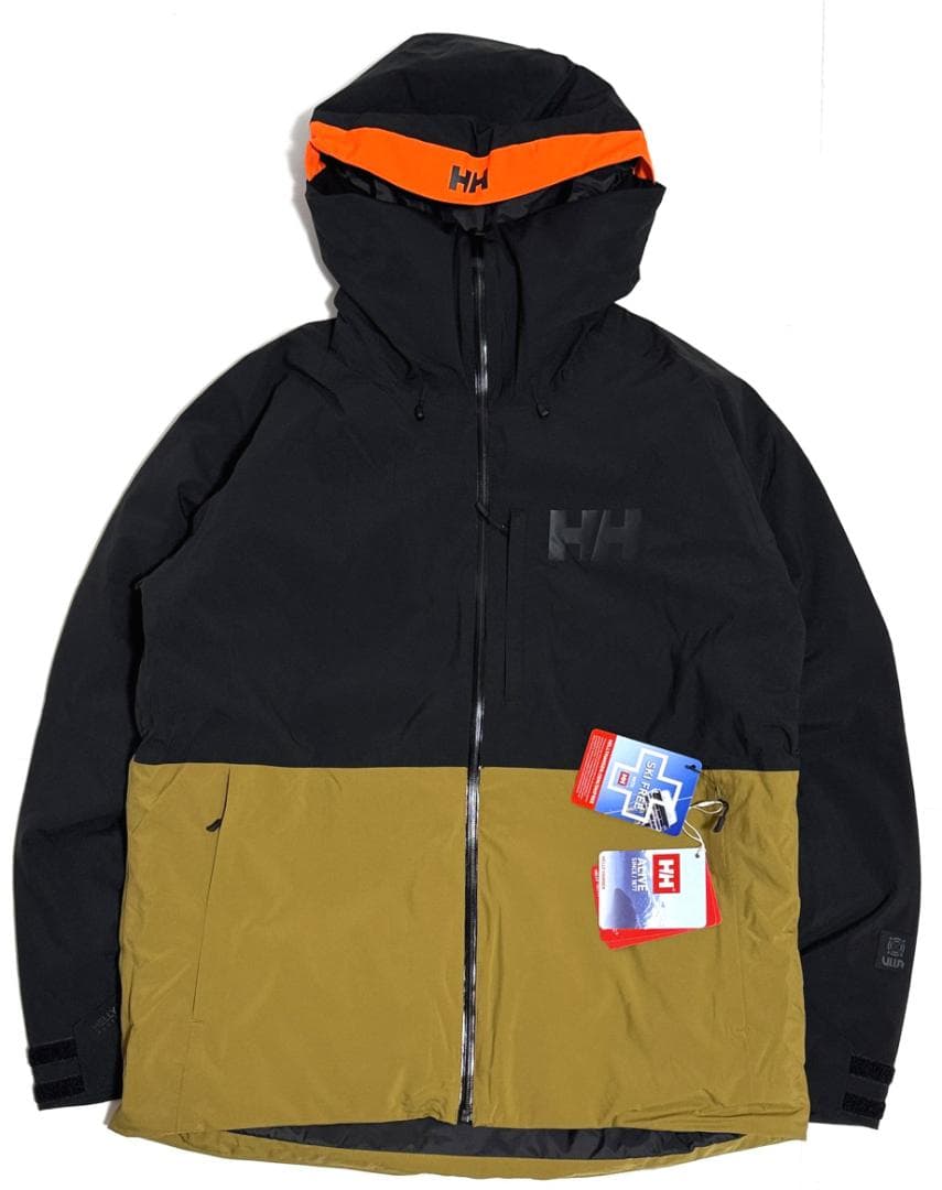 新品 ヘリーハンセン パウダーフェイス スノージャケット US:XXL