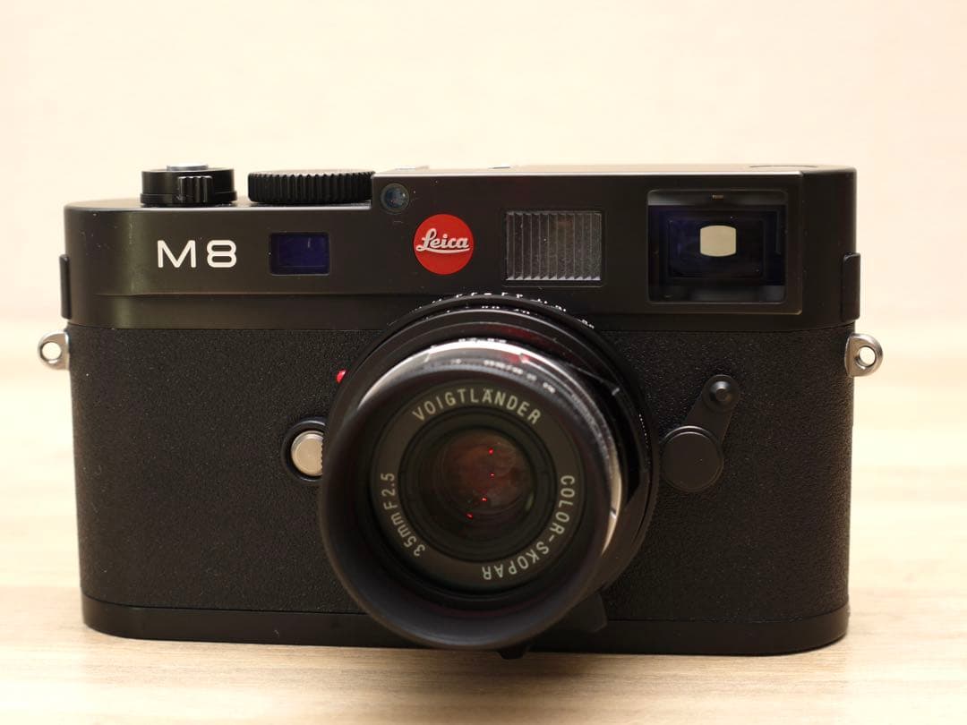 Leica M8 ブラック Voigtländer 35mm f/2.5