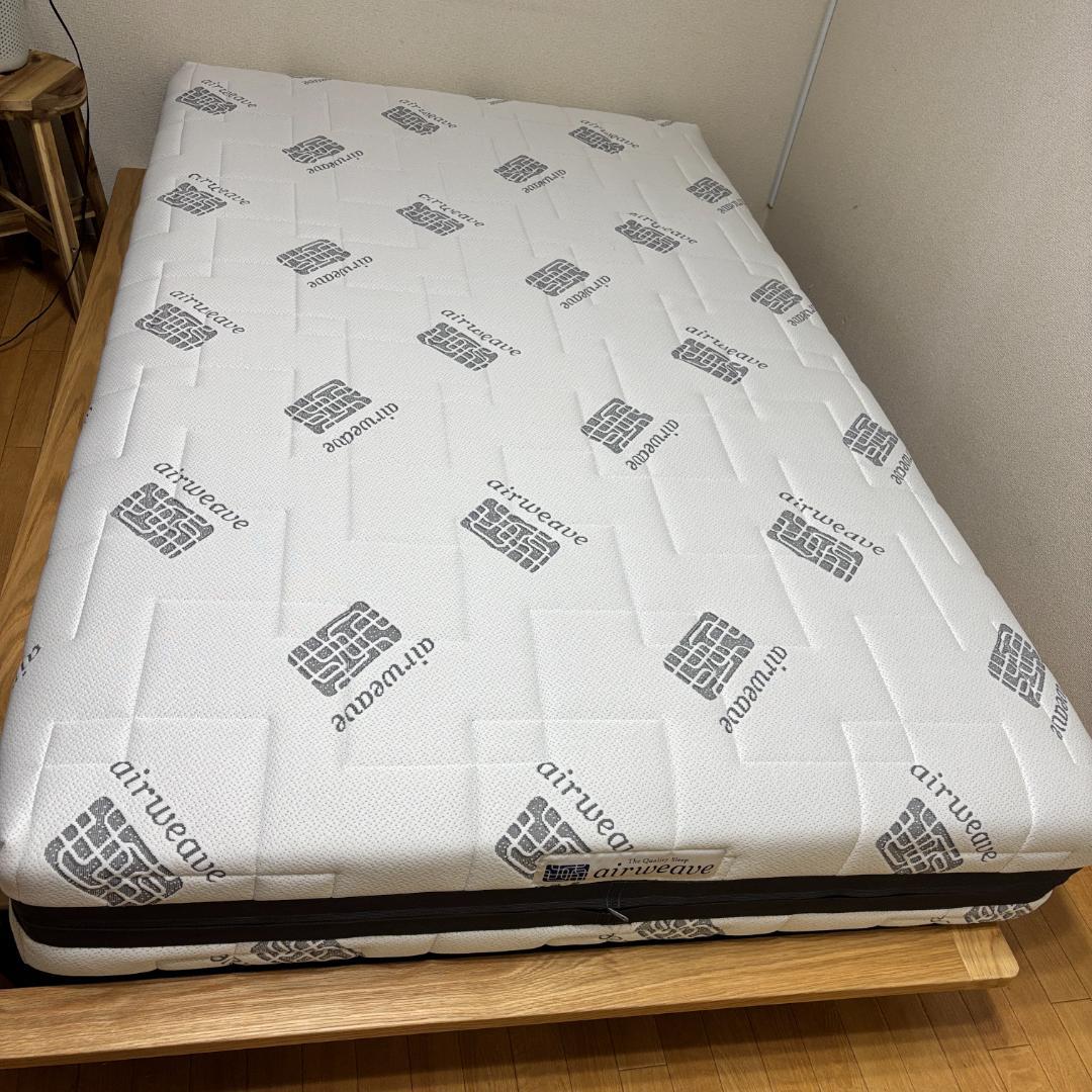 【新品開封済】エアウィーヴ S04 セミダブル／保証付／3分割／公式購入品